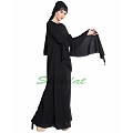 Fairy sleeves abaya- Black Fairy sleeves abaya- Black